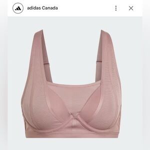 Adidas Women's Mauve Mesh Bra
